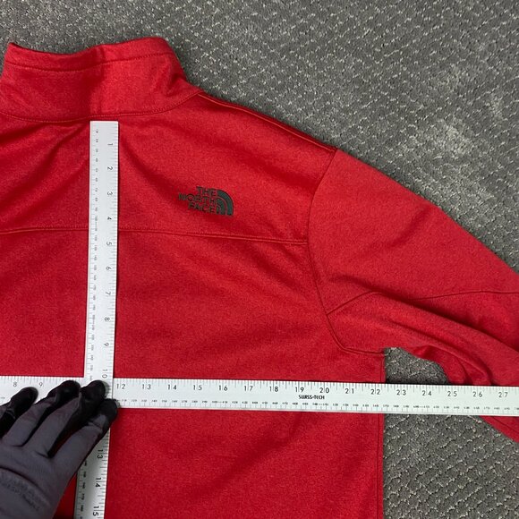 The North Face Apex Canyonwall Soft Shell Jacket Men's Medium Red Windwall - Picture 11 of 13